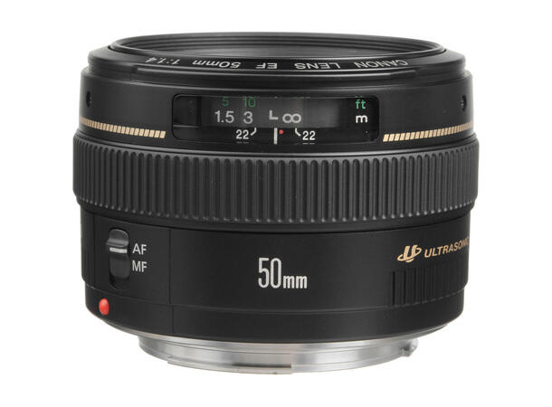 Canon EF 50mm f/1.4 USM Lyssterkt normalobjektiv